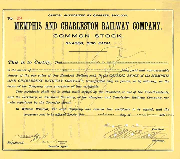 Memphis & Charleston Railway