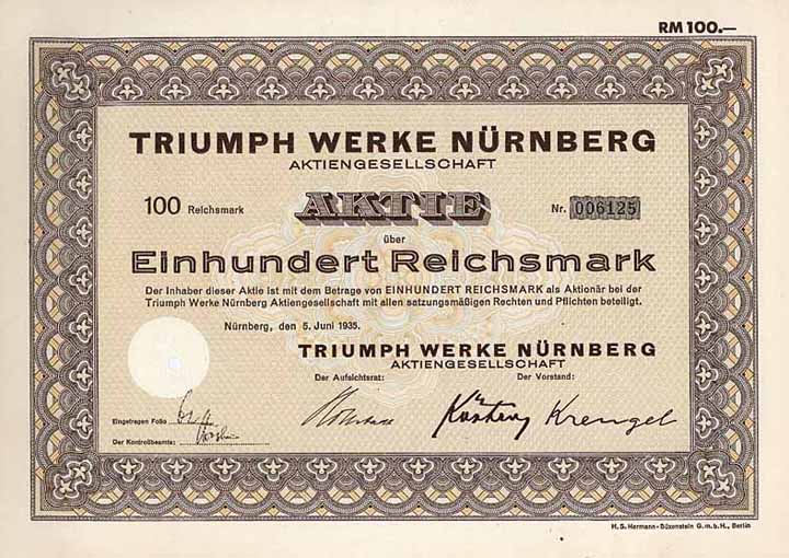 Triumph Werke Nürnberg AG