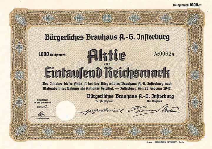 Bürgerliches Brauhaus AG