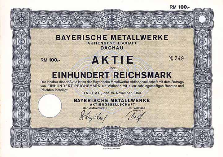 Bayerische Metallwerke AG