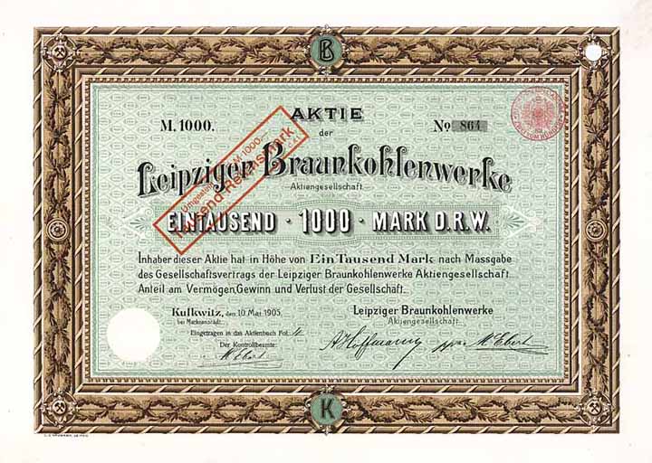 Leipziger Braunkohlenwerke AG