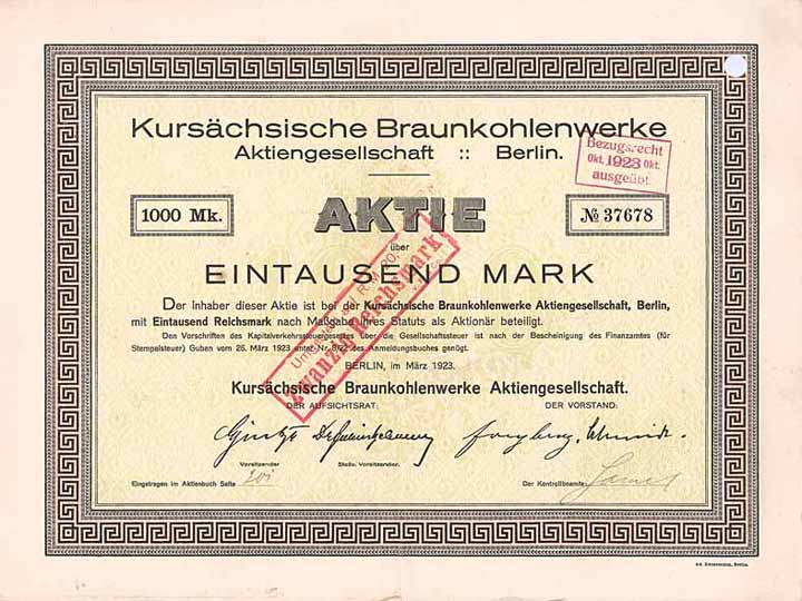 Kursächsische Braunkohlenwerke AG