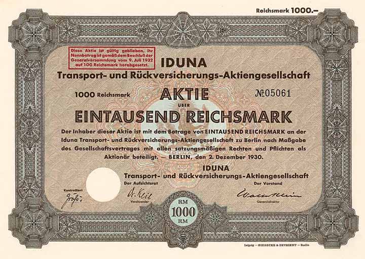 IDUNA Transport- und Rückversicherungs-AG