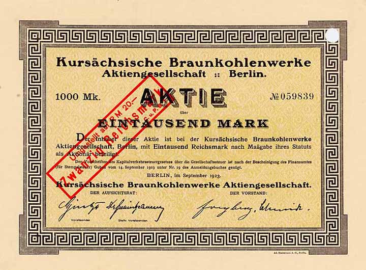 Kursächsische Braunkohlenwerke AG