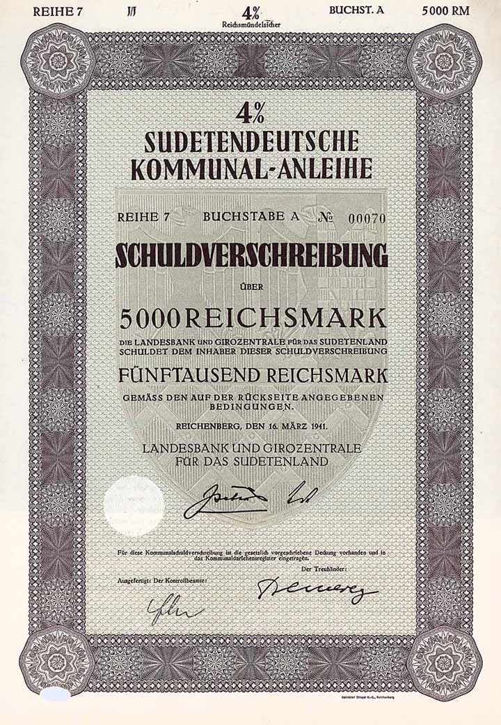 Landesbank und Girozentrale für das Sudetenland