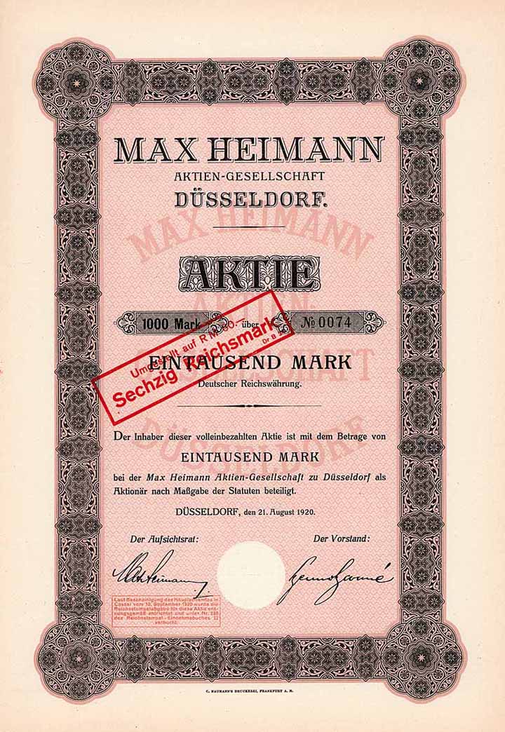 Max Heimann AG