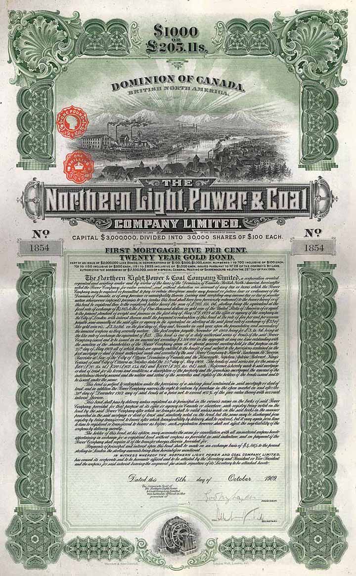 Northern Light, Power & Coal Co.