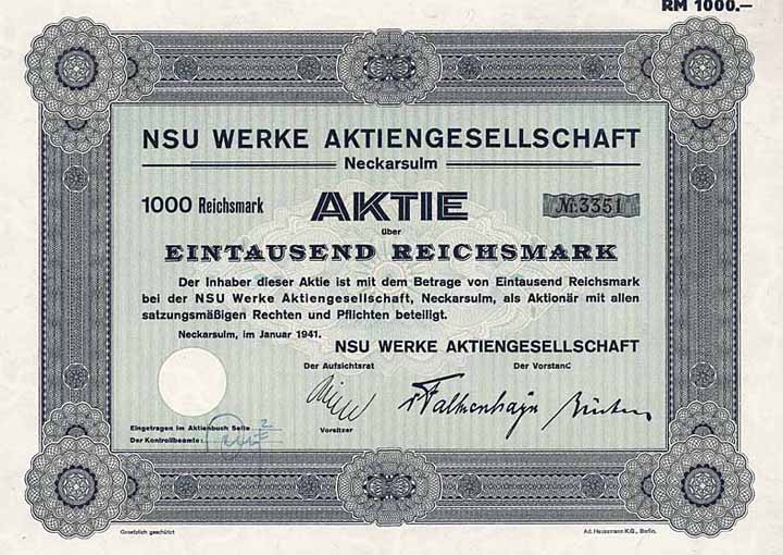 NSU Werke AG