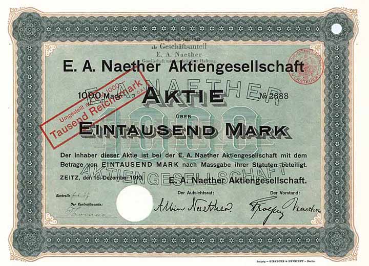 E. A. Naether AG