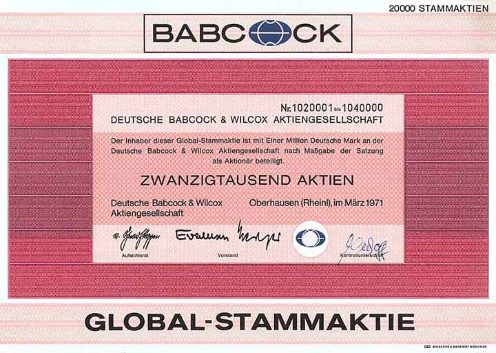 Deutsche Babcock & Wilcox AG