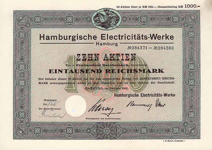 Hamburgische Electricitäts-Werke