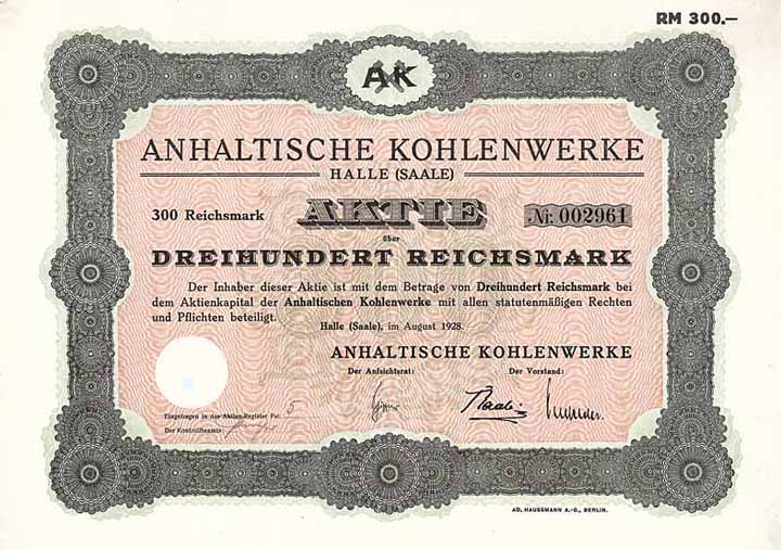 Anhaltische Kohlenwerke