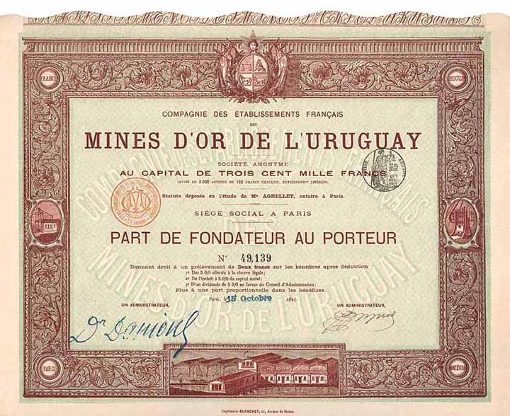 Mines d'Or de l'Uruguay S.A.