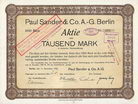 Paul Sander & Co. AG