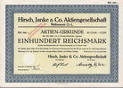 Hirsch, Janke & Co. AG