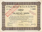 Paul Sander & Co. AG