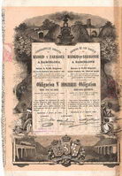 Ferrocarriles Directos de Madrid y Zaragoza à Barcelona (C.d.F. Directs de Madrid et Saragosse à Barcelona)